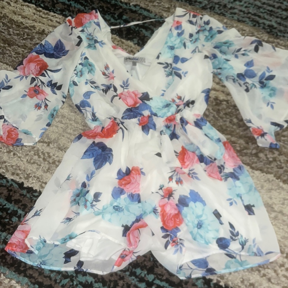 Floral romper